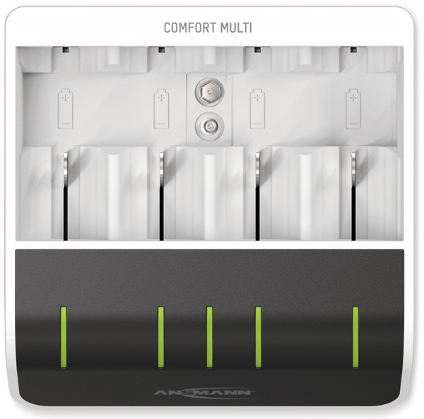 ANSMANN Ladegerät Comfort Multi, mit USB-Eingang - Produktbild 2