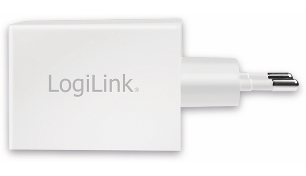 LOGILINK USB-Lader PA0231, 2-fach, 48 W, 2xUSB-C, GaN-Technologie, weiß - Produktbild 3