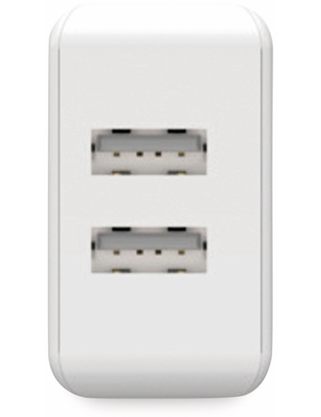 ANSMANN USB-Ladegerät HC212, 5 V, 2,4 A, 2-Port, weiß - Produktbild 3