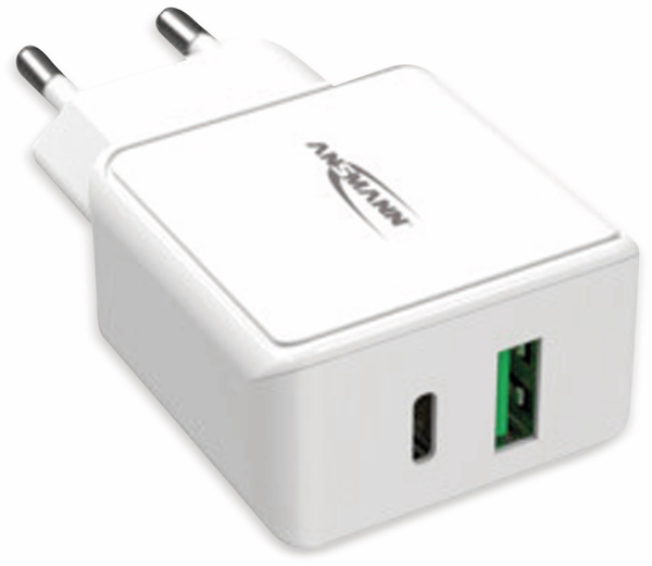 ANSMANN USB-Ladegerät HomeCharger HC218PD, 5 - 12V, 3000 mA, weiß - Produktbild 5