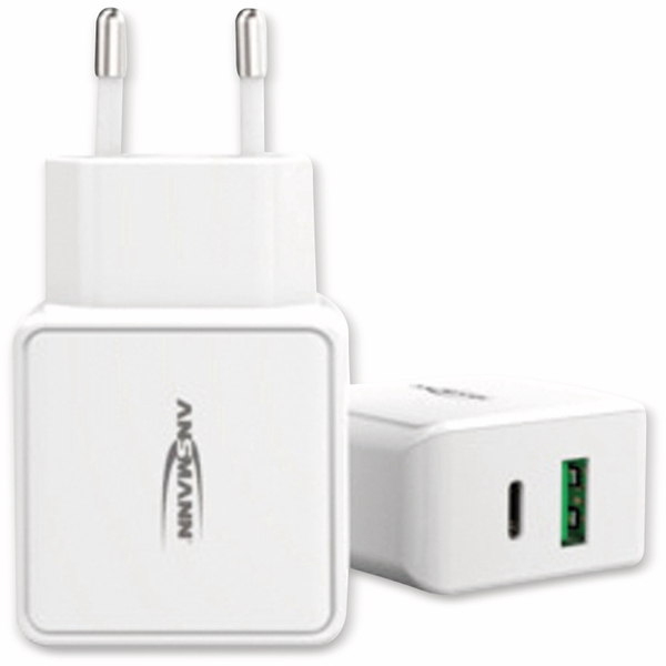 ANSMANN USB-Ladegerät HomeCharger HC218PD, 5 - 12V, 3000 mA, weiß - Produktbild 8