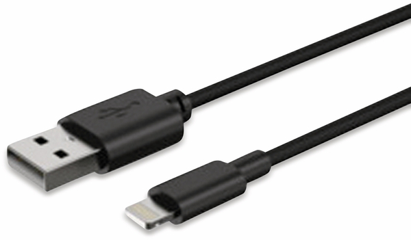 ANSMANN USB-Ladekabel, 1700-0131, USB-A zu Lightning - Produktbild 2