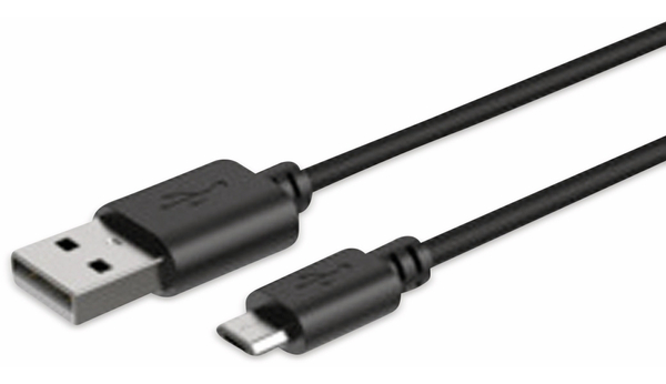 ANSMANN USB-Ladekabel, 1700-0129, USB-A zu Micro-USB, 1m - Produktbild 2