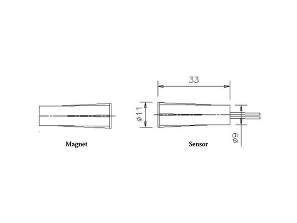 Magnet-Reedkontakt MK-10NC - Produktbild 2