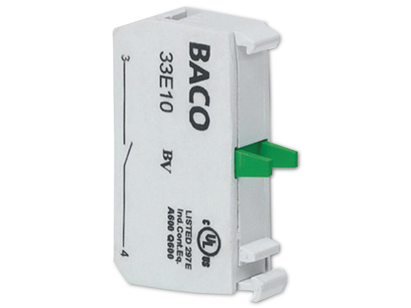 BACO Befehls- und Meldegeräte, 33E01, Kontaktelement, AC15 240V 1,5A