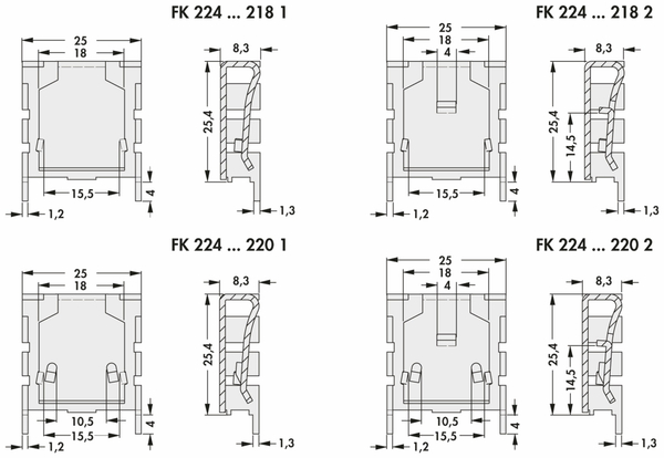 FISCHER ELEKTRONIK Kühlkörper, FK 224 SA 218 1, Fingerkühlkörper, schwarz, Aluminium - Produktbild 2