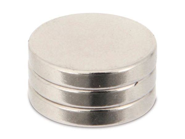 Neodymium-Magnet, 3er-Pack