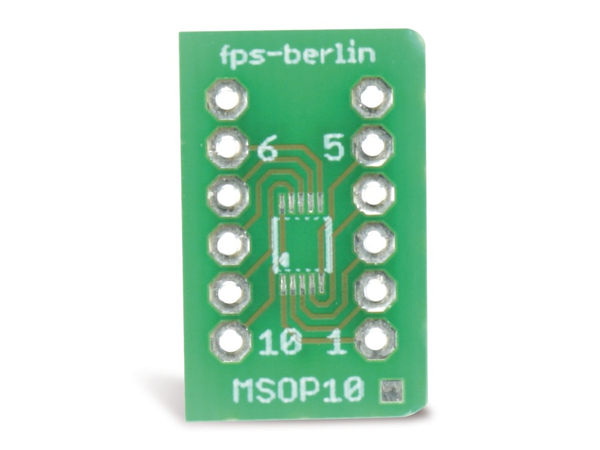 IC-Adapterplatine, 2x SOT23-6 - 1x MSOP10 - Produktbild 2