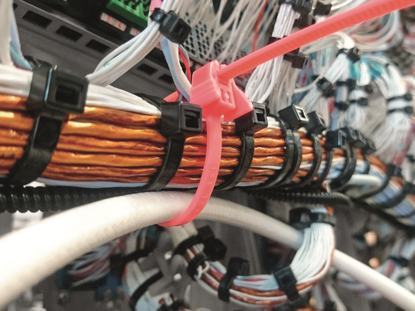 HELLERMANNTYTON Kabelbinder lösbar, 115-00138, 305x4,7 mm, pink, 100 Stück - Produktbild 5