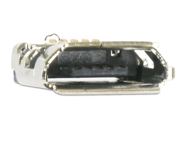 Micro-USB Buchse FCI, Typ B, Version 2.0, SMD, 90° Winkel - Produktbild 2