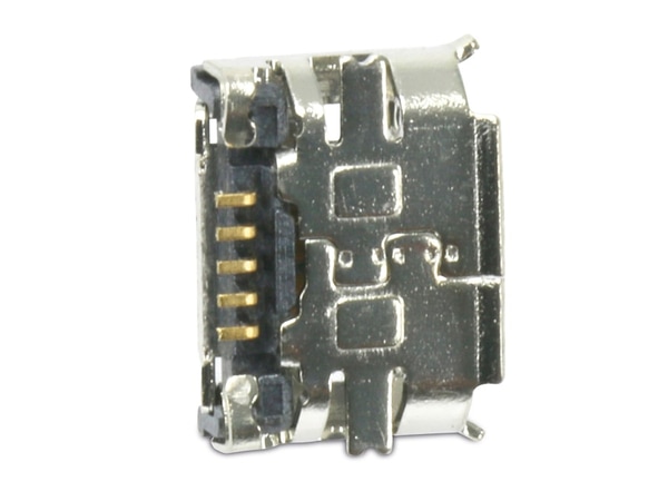 FCI Micro-USB Buchse Typ B, Version 2.0, SMD, 90° Winkel - Produktbild 3
