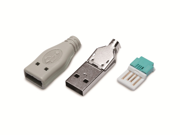 LogiLink USB 2.0 Stecker, USB-A