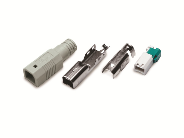 LogiLink USB 2.0 Stecker, USB-B