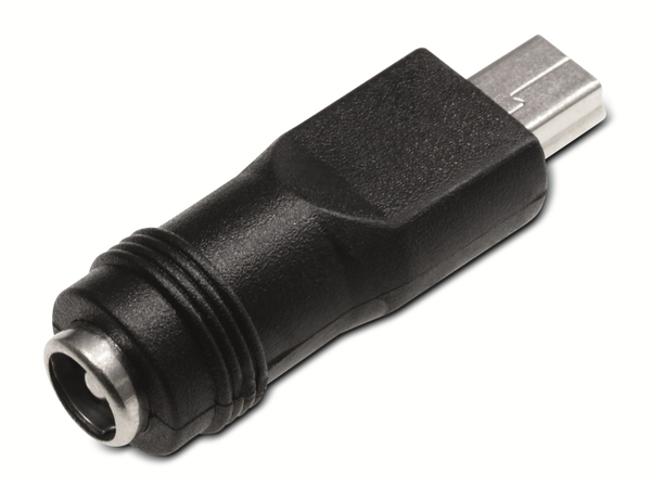 Hohlsteckeradapter, 5,5/2,1 Hohlkupplung auf Mini-USB Stecker - Produktbild 2
