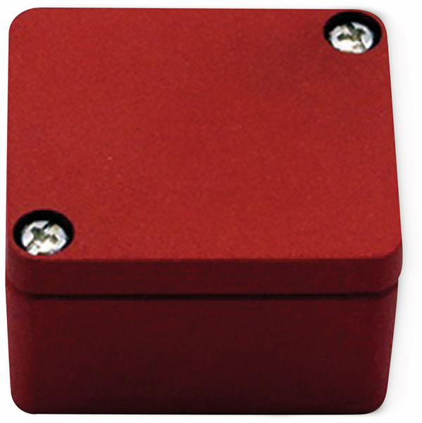 Alu-Gehäuse Efabox, 50x45x30 mm, rot, IP68