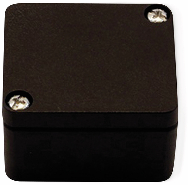 Alu-Gehäuse Efabox, 80x75x57 mm, schwarz, IP68 - Produktbild 2