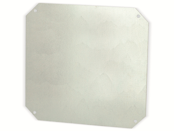 FIBOX Montageplatte, NEO MPS 3232, 280x280x1,5 mm, Stahl, für Gehäuse 320x220