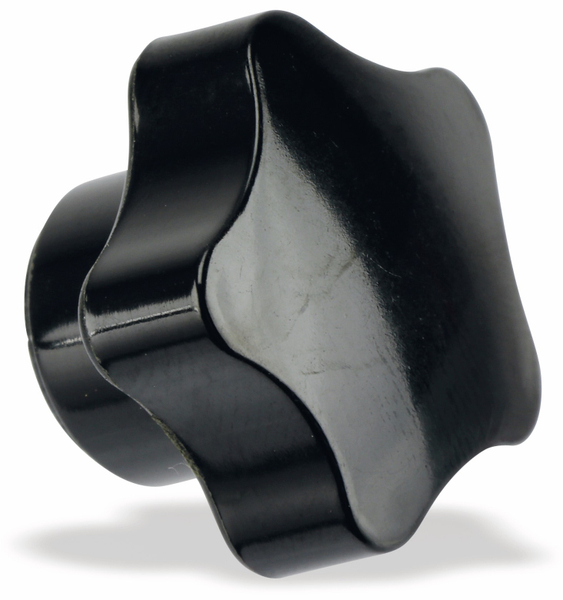 Sterngriffmutter, M5/15 mm, schwarz - Produktbild 2