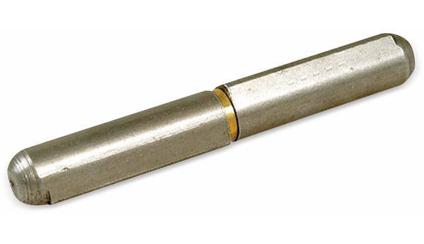 Bandrolle, Anschweißscharnier, 80x12 mm, 2-teilig, Stahl - Produktbild 2