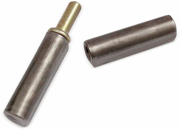Bandrolle, Anschweißscharnier, 140x18 mm, 2-teilig, Stahl