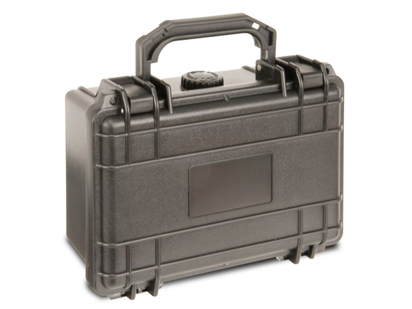 Kunststoff-Gerätekoffer, 210x167x90 mm, schwarz - Produktbild 3