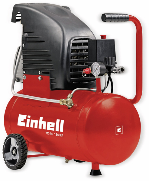 Einhell Luft-Kompressor TH-AC 190/24, rot/schwarz 1500 W