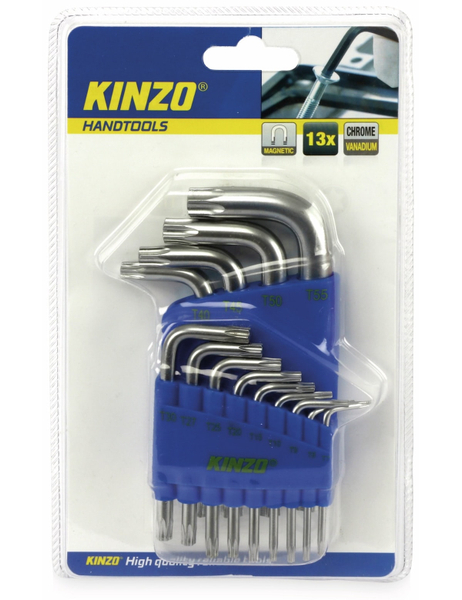 KINZO Innenstern-Schlüsselsatz, 13-teilig - Produktbild 2
