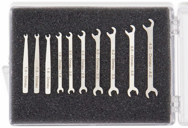DONAU ELEKTRONIK Micro-Maulschlüsselsatz 980-SET, 1-4mm - Produktbild 2