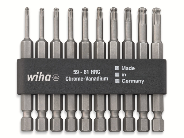 WIHA Bit-Set Professional, 11-tlg. TX, 70mm