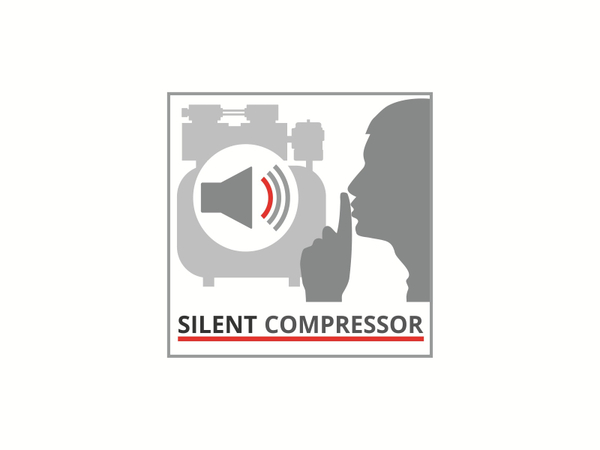EINHELL Luft-Kompressor TE-AC 6 Silent, 550 W, 6 L, 8 bar - Produktbild 11