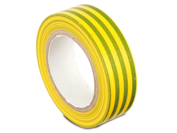 Isolierband, EN 60454-3-1, grün/gelb