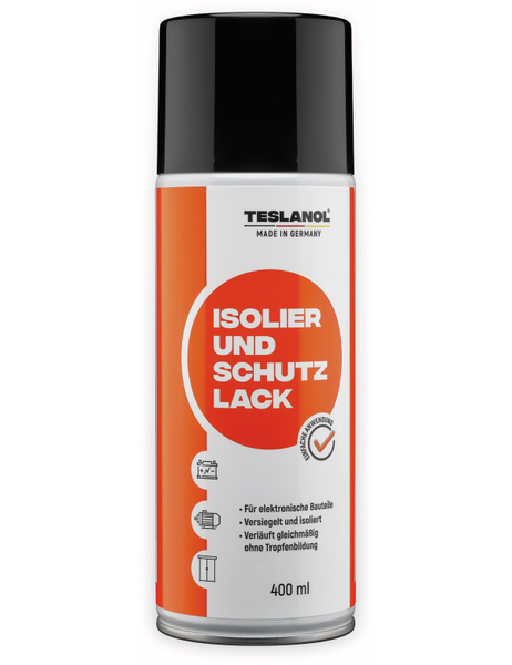 TESLANOL 26028 Isolier- und Schutzlack-Spray T7, 400 ml
