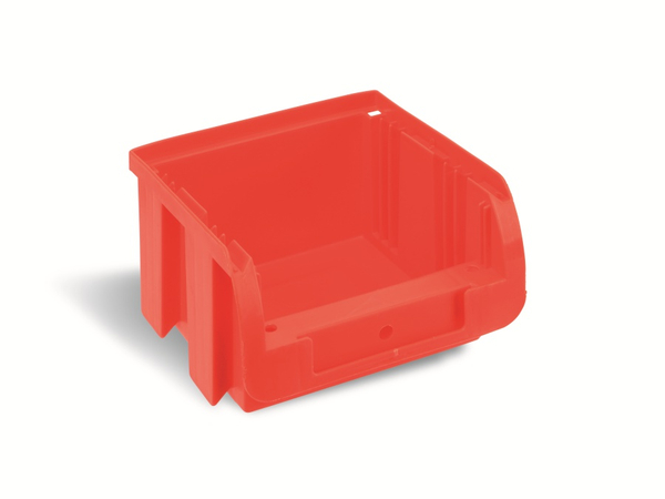 ALLIT Stapelsichtbox ProfiPlus Compact 1, 100x100x60 mm, rot - Produktbild 2