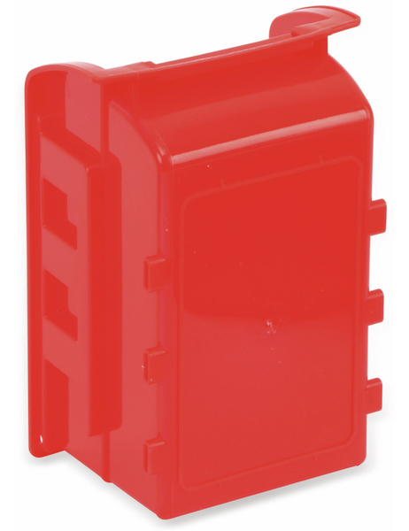Stapelsichtbox KINZO, 120x100x70 mm, 8 Stück, rot - Produktbild 3