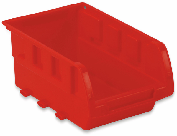 DAYTOOLS Stapelsichtbox RK-1031, 20-teilig, stapelbar, blau/rot - Produktbild 6