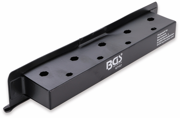 BGS TECHNIC Magnet-Werkzeughalter 67157 Pulverbeschichtet, schwarz - Produktbild 2