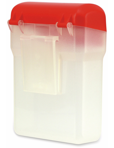 Kunststoffbox mit Gürtelclip, 12x9x5 cm - Produktbild 3