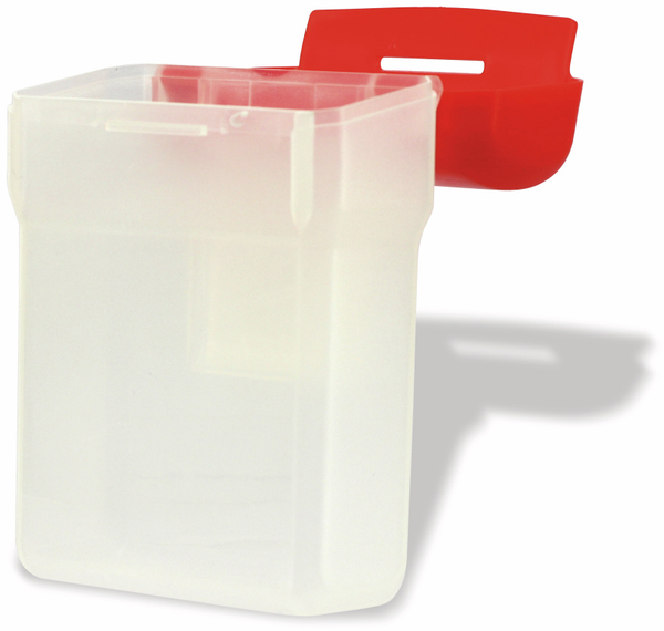 Kunststoffbox mit Gürtelclip, 12x9x5 cm - Produktbild 4