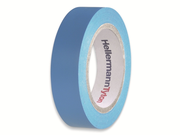 HELLERMANNTYTON Isolierband, 710-00100, HelaTapeFlex15, blau, 15mmx10m