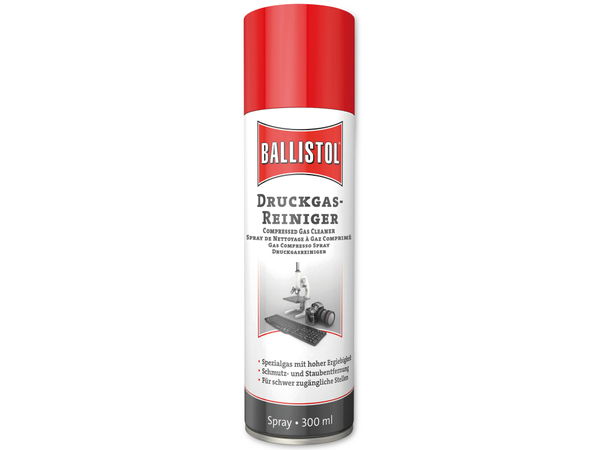 BALLISTOL Druckgas-Reiniger Spray, 300 ml