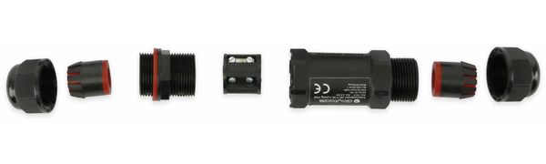 DAYTOOLS Kabelverbinder JW17-5P, 5-polig, IP68, 450 V~ - Produktbild 2