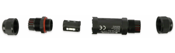 DAYTOOLS Kabelverbinder JW-17, 3-polig, IP68, 450V~ - Produktbild 2