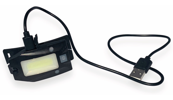 LED-Stirnlampe 2W, 160lm, aufladbar, schwarz - Produktbild 2
