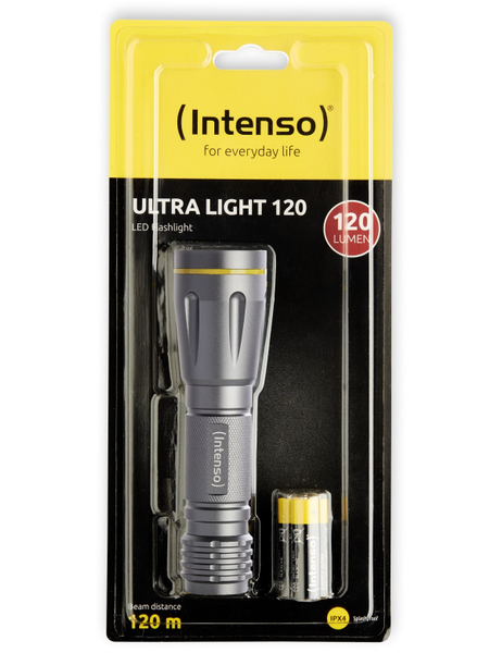 Intenso LED-Taschenlampe Ultra Light 120, Aluminium - Produktbild 4