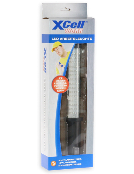XCell LED Arbeitsleuchte Work 60+17, 800 mA,h Ni-MH Akku, aufladbar - Produktbild 3