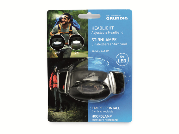 GRUNDIG LED-Headlight 5 LEDs - Produktbild 3