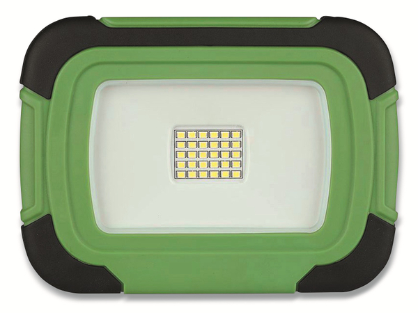LED-Fluter VT-20-R, 20 W, 1400 lm, 4000 K, Akkubetrieb, grün/schwarz - Produktbild 9