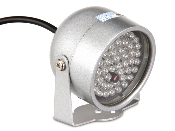 IR-Scheinwerfer für CCD- und CMOS-Kameras, 12 V-