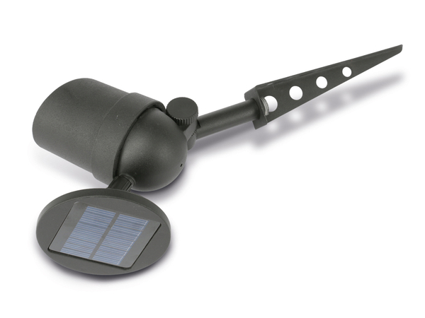 Daylite LED Solar-Gartenleuchte SGL-11S, Metall, schwarz