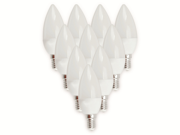 Daylite LED-Lampe KM-E14-250WW, Kerze E14, EEK: A+, 3,5 W, 250 lm, 10 Stück